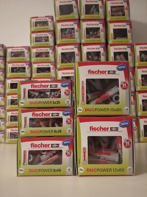 Fischer Duopower Dübel 5 6 8 10 12 14mm  Duotec Allzweckdübel Hohlraumdübel  