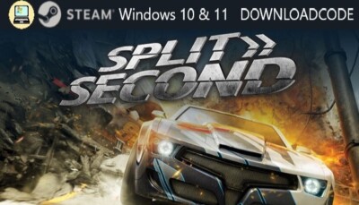 NEU PC Computer Spiel Split Second für Windows 10 11 STEAM Downloadcode Game Key