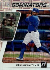 Dominic Smith 2021 Donruss Baseball Dominators Vector - New York Mets