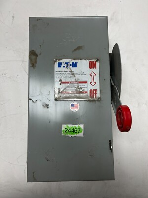 #ad Eaton DH221NGK Heavy Duty Safety Switch 30 Amp 240V $74.99