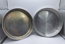 Mirro 1168M Aluminum Round Cake Pans 8”x1.5” Made In USA (Set Of 2)