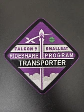 SpaceX Transporter Employee Mission Patch