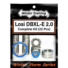 For Losi 1/5 DBXL-E 2.0 Desert Buggy (22 Pcs Bearings Kit)