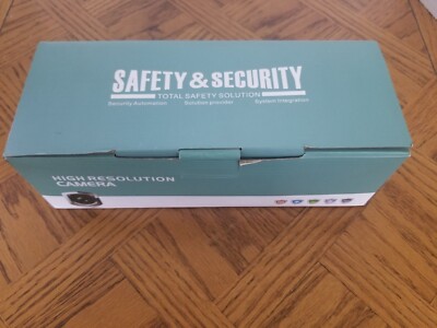 NEW IN BOX SAFTY & SECURITY HIGH RESOLUTIO CAMERA HD CAMERA 3.6MM 12V