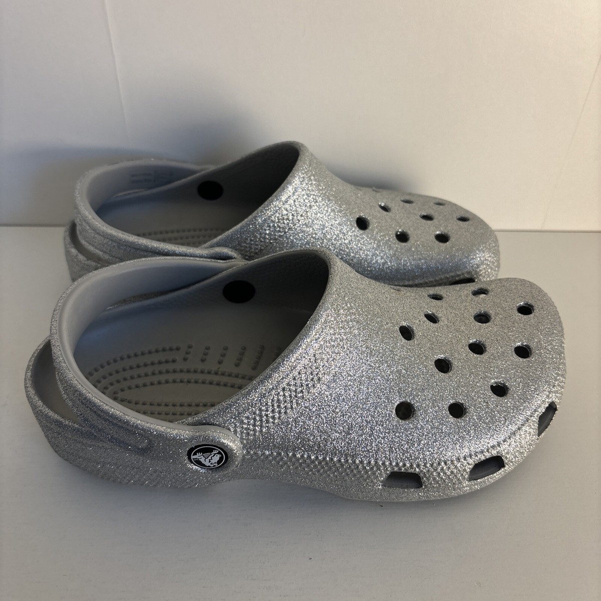 Crocs Men's and Women's Shoes - Glitter Clogs, Slip On Glitter
