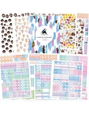 Planner Stickers 1,500+ Productivity, Budget, Fitness, Mom, Student journal Dial