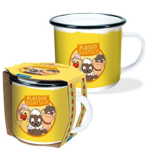 Trötsch Unser Sandmännchen Emaille-becher Platschquatsch
