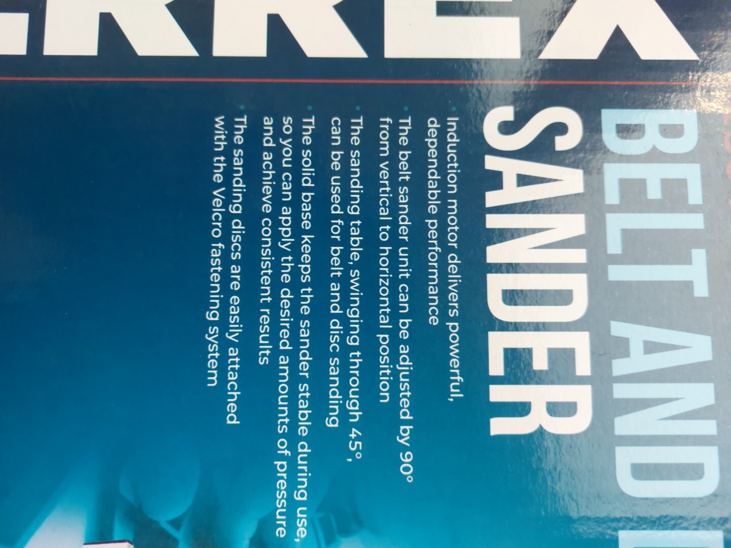 Ferrex Belt And Disc Bench Sander 370w New In Box Brought From Aldi Not