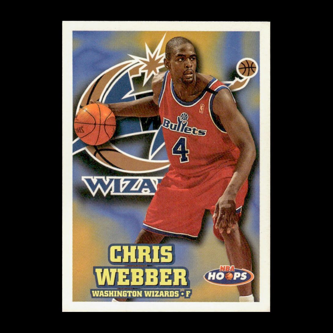 Chris Webber 1997-98 Hoops Washington Wizards #163 R331E 14 | eBay