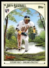 2023 Topps Joy of Baseball Bob Ross Esteury Ruiz Rookie A19 #88