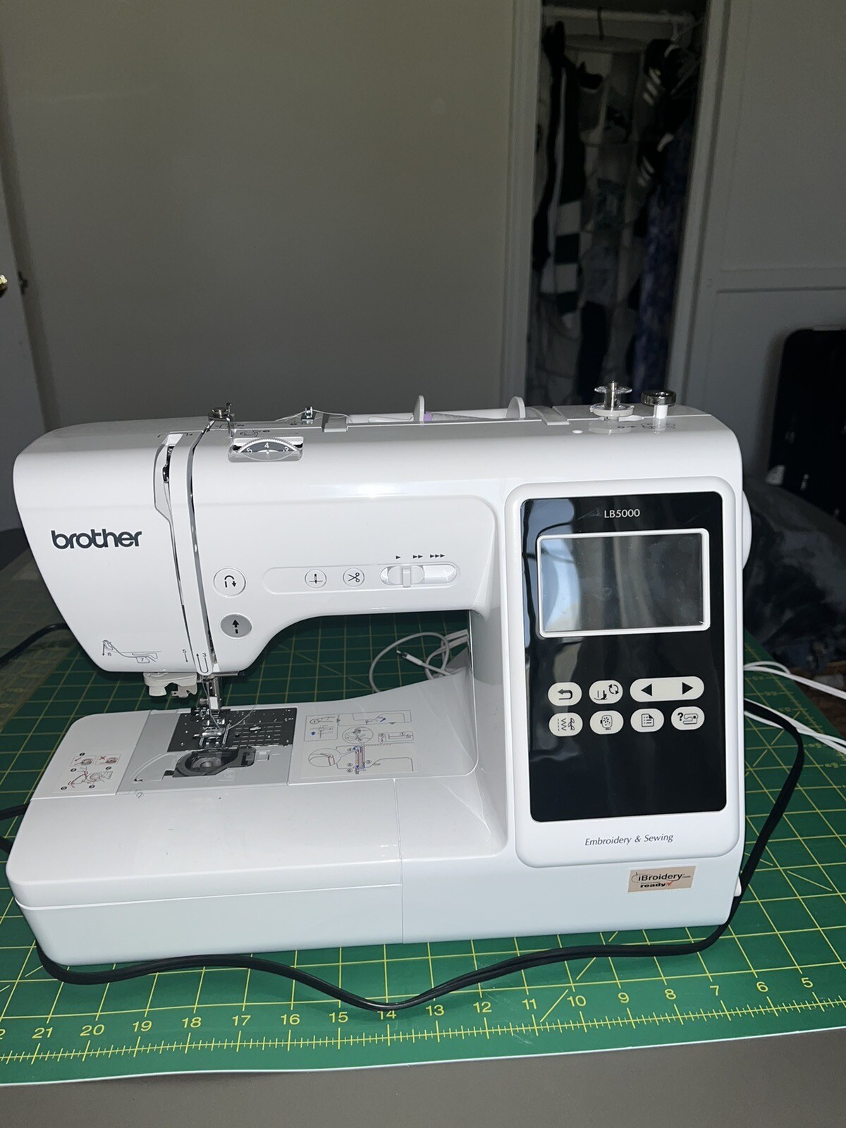 Brother LB5000 Computerized Sewing And Embroidering Machine eBay