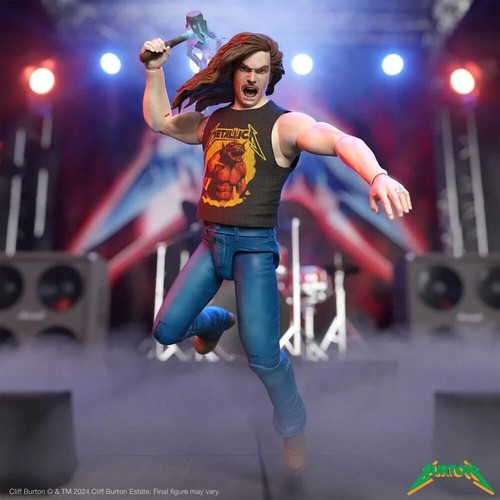 Cliff Burton Ultimates! Wave 02 - Cliff Burton (Superhero Poster) new mint boxed - Picture 6 of 6