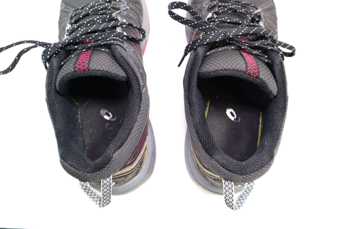 Buty do biegania Asics Gel-Venture 7 Comfort Trail damskie rozmiar 9.5 czarne szare różowe - Zdjęcie 14 z 14