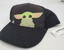 Star Wars Baby Yoda Hat Cap Youth Kids Adjustable Mandalorian Lucas Films