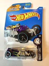 HOT WHEELS 2012 PURPLE STREET CREEPER FRIGHT CARS 3/5 ON CARD 178/365