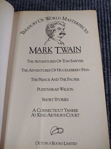 Mark Twain Treasury of World Masterpieces Hardcover Book Green Cover - Imagen 5 de 12