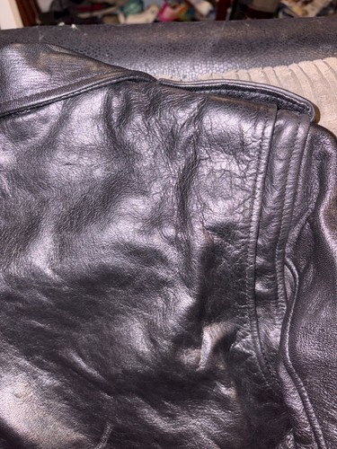 terminator 2 leather jacket - Kids Size 16 - includes pin badge - Picture 6 of 7