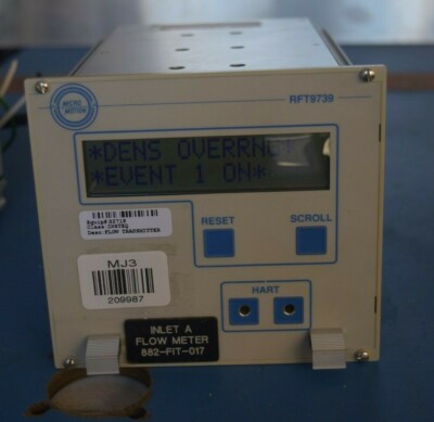 Micro Motion RFT9739 Flow Transmitter SFW 3.5 P/N 3002107 #209987-AN2