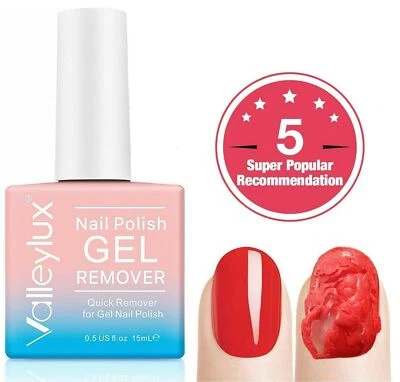 Valleylux Soak-Off Gel Acrylic Nail Polish Magic Quick Burst Manicure Remover
