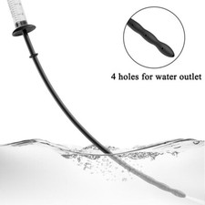 Male Silicone Penis Sounding Plug Urethral Stretcher Dilator Enhancer Plug BDSM