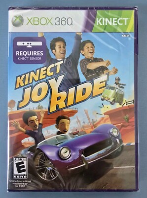 Kinect Joy Ride for Microsoft Xbox 360 - BRAND NEW / SEALED / MINT
