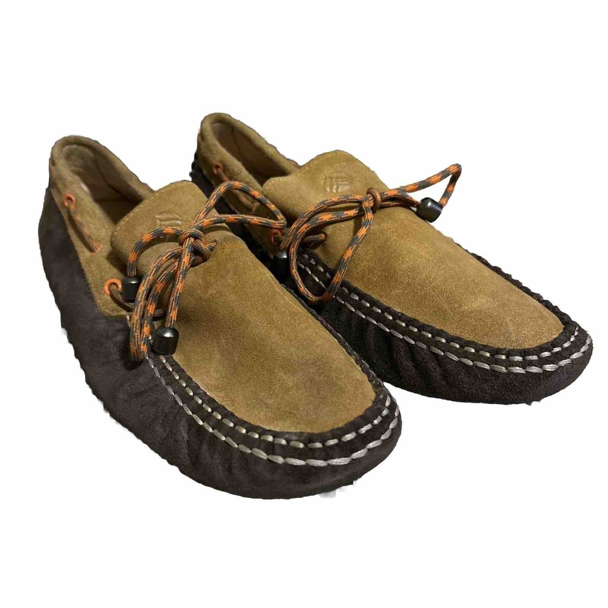 Custom Leather Handmade Moccasins Tan Flats Women's Shoes Size