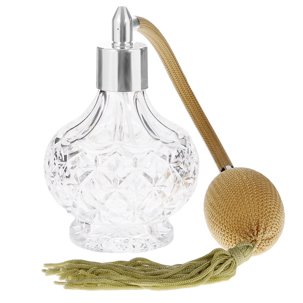 Vintage Parfümflasche Aus Glas – Stylischer Zerstäuber Für Parfüm & Öl