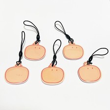 10pcs 125KHz RFID ID EM4100 EM4200 Proximity Induction Pink Cartoon Tag Token