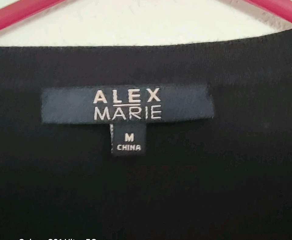 SUÉTER MUJER ALEX MARIE NEGRO TALLA M; USADO Foto 4 de 4