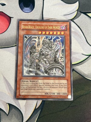 Reign Beaux Overlord Of Dark World Ultimate Rare Ston-de017 