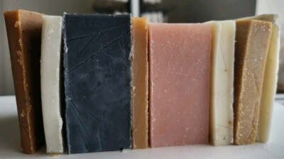 2 LB LOT BULK Handmade Handcrafted Assorted Artisan Natural Soap + FREE Gift