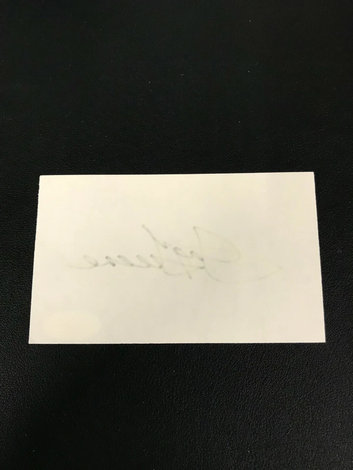 Joe Greene Pittsburgh Steelers HOF JSA Certified Autograph 3x5 Index Card Signed - Image 3 of 4