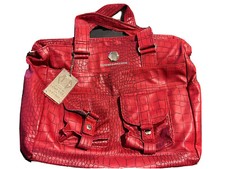 Thinkgeek Handbag Of Holding - W/strap Red Dragon Scale -  Rare Preowned