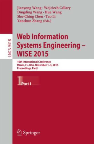 Thumbnail - Web Information Systems Engineering - Wise 2015 16th International