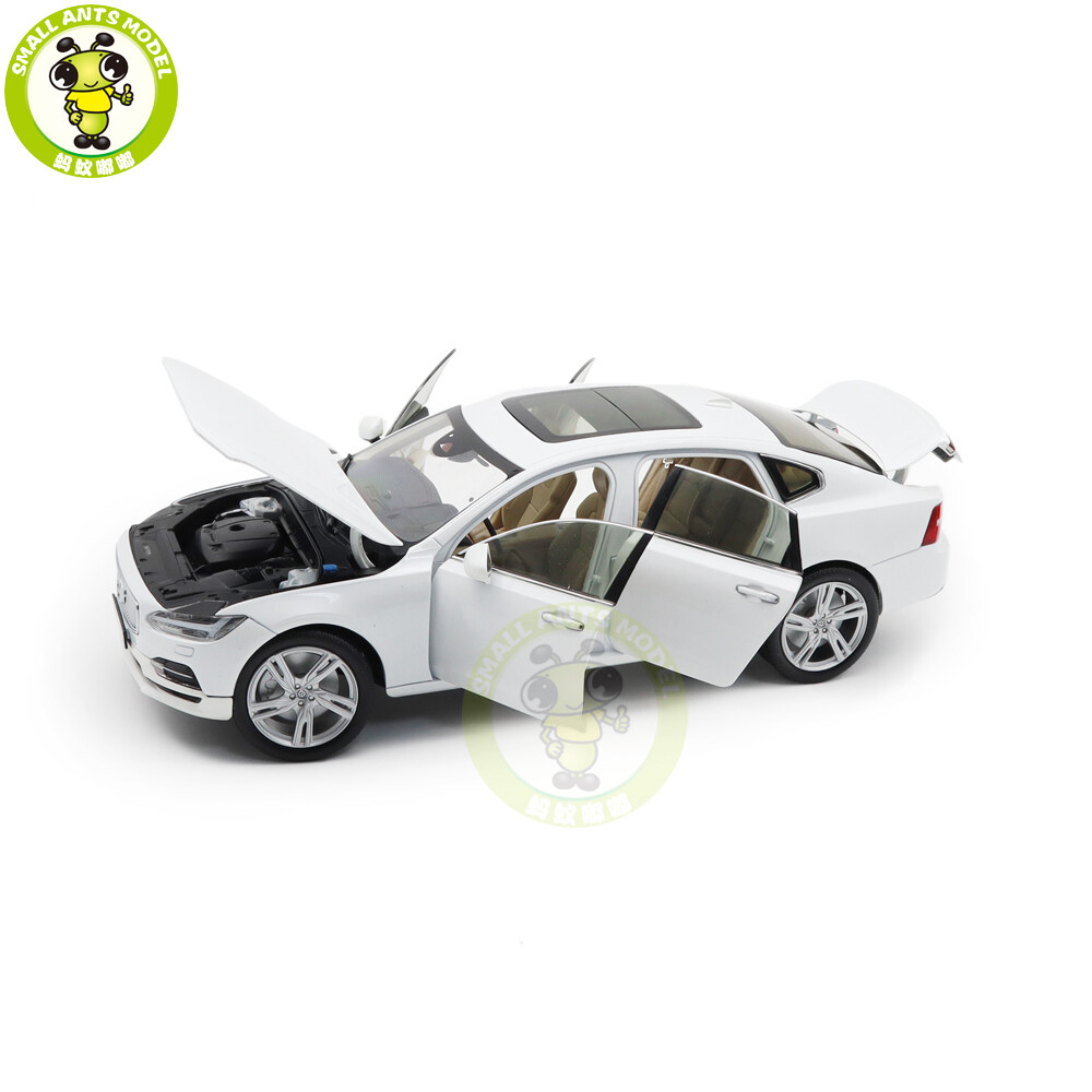 1/18 Volvo S90 T5 White Diecast Model Toy Car Friends Gifts | eBay