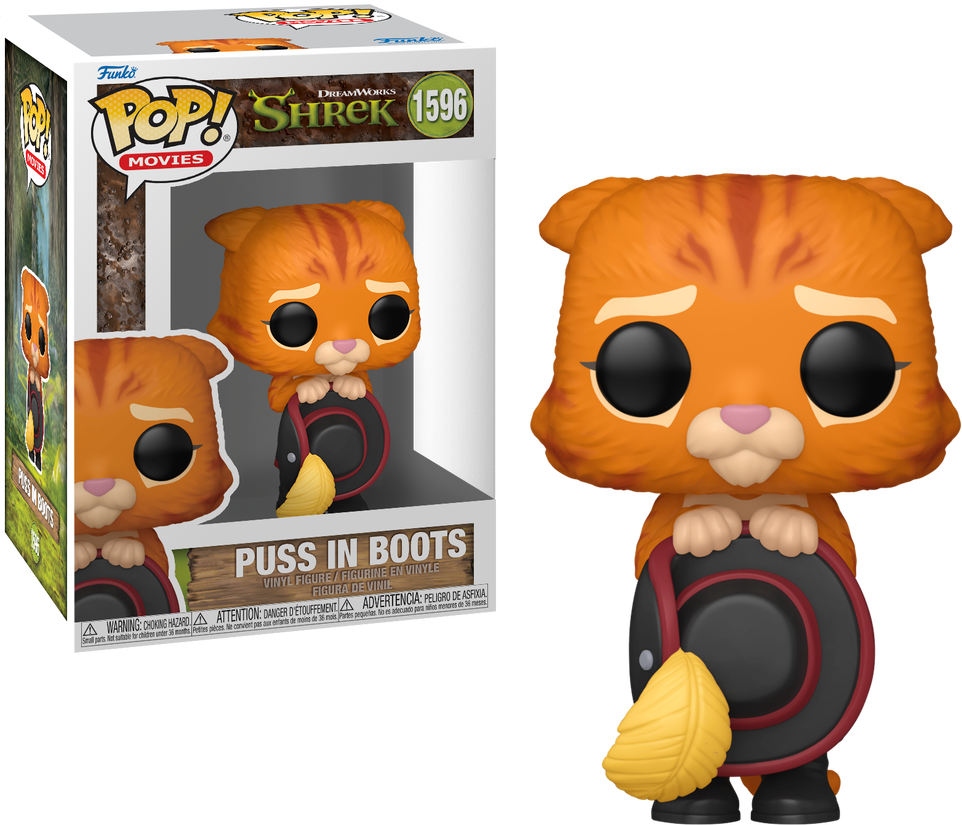 RARE - CHAT POTTÉ (Puss in Boots) ATTAKUS - SHREK - N°0002/1500 EX EUR 125,00 - FR