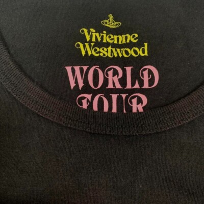 Vivienne Westwood World Tour Rip T-shirt color Black Size S Women