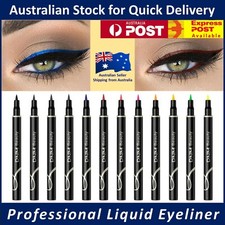 Liquid Eyeliner Pen - Choose from 12 Colours - Quality Cosmetic Eye Makeup Pen 