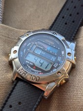 Orologio Cronografo Sveglia Citizen Promaster Windsurfing D28B-S63715 1998 in FWO