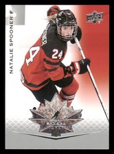 2021-22 Upper Deck Team Canada Juniors #63 Natalie Spooner WWC