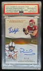 2021 Flawless Collegiate Baker Mayfield Patrick Mahomes II Dual #/10 PSA Auto 10