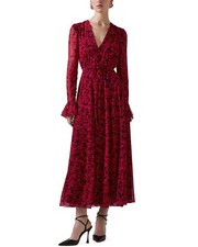 Carolina Herrera Button Midi Dress Women's