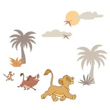 Lambs  Ivy Disney Baby Lion King Safari Mural-Like Wall Decals/Stickers