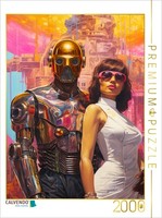 Calvendo Puzzle Futuristic Technology | 2000 Pieces, Finished Size 35.4 × 26.4 I