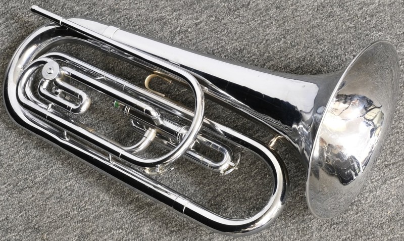 Olds Ultratone Bass Bugle...1 Rotary, I piston Valve
