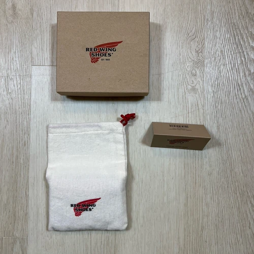 Cartera portatarjetas de cuero Huckberry EDC Red Wing minimalista Londres bronceado vegetal nueva - Imagen 4 de 8