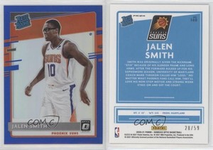 2020-21 Panini Donruss Optic Rated Blue Prizm /59 Jalen Smith #160 Rookie RC