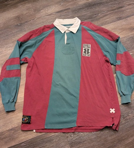 Vintage Pusser's Co Store West Indies Rugby Union Polo  Shirt Mens 2XL