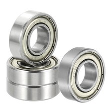 4 Pack 9 x 20 x 6mm 699ZZ Deep Groove Ball Bearings, ABEC5