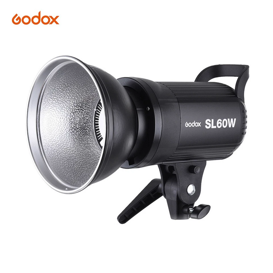 C-Godox SL-60W 5600K 60W High Power LED Video Light With Mount For Photo - Image 3 of 4